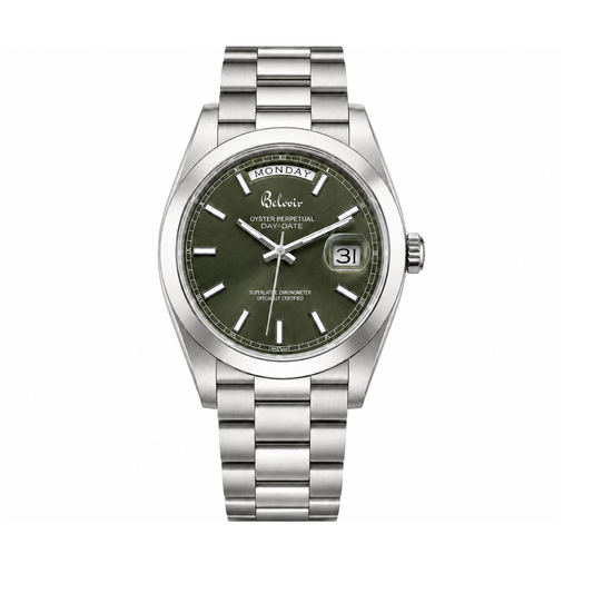 Regent | Green Olive Oyster Bezel
